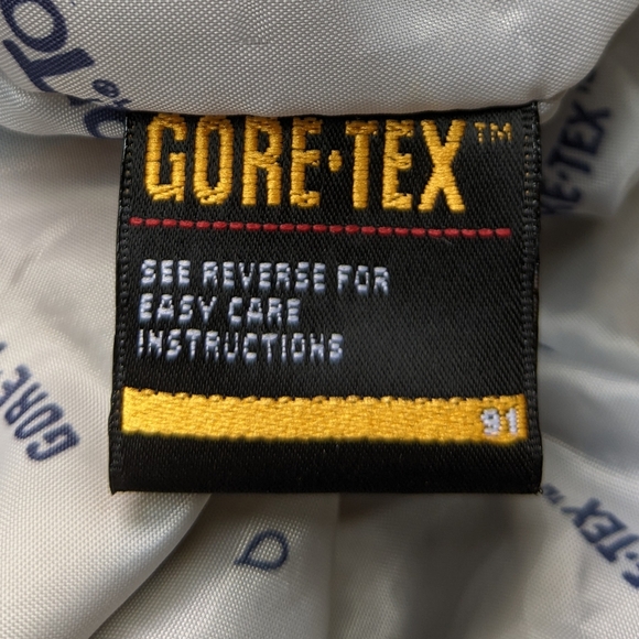 Tourney Gore-Tex Waterproof Breathable Windbreaker Retro - Picture 8 of 11